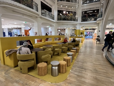 Café Galerie Lafayette Angers par Evolumab